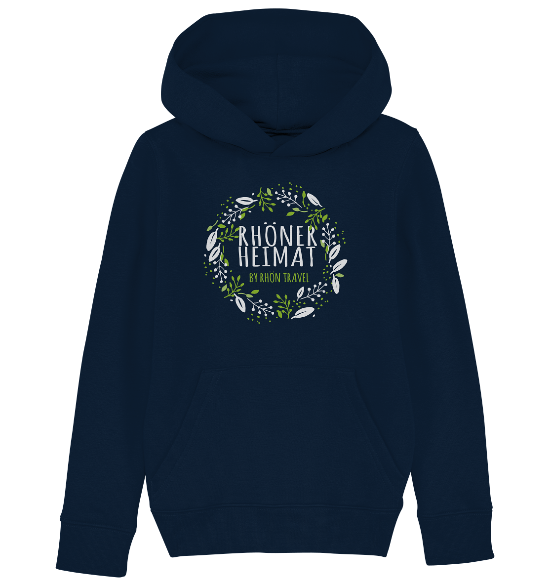 RHÖNER HEIMAT "BLÄTTERKRANZ" - Kids Organic Hoodie