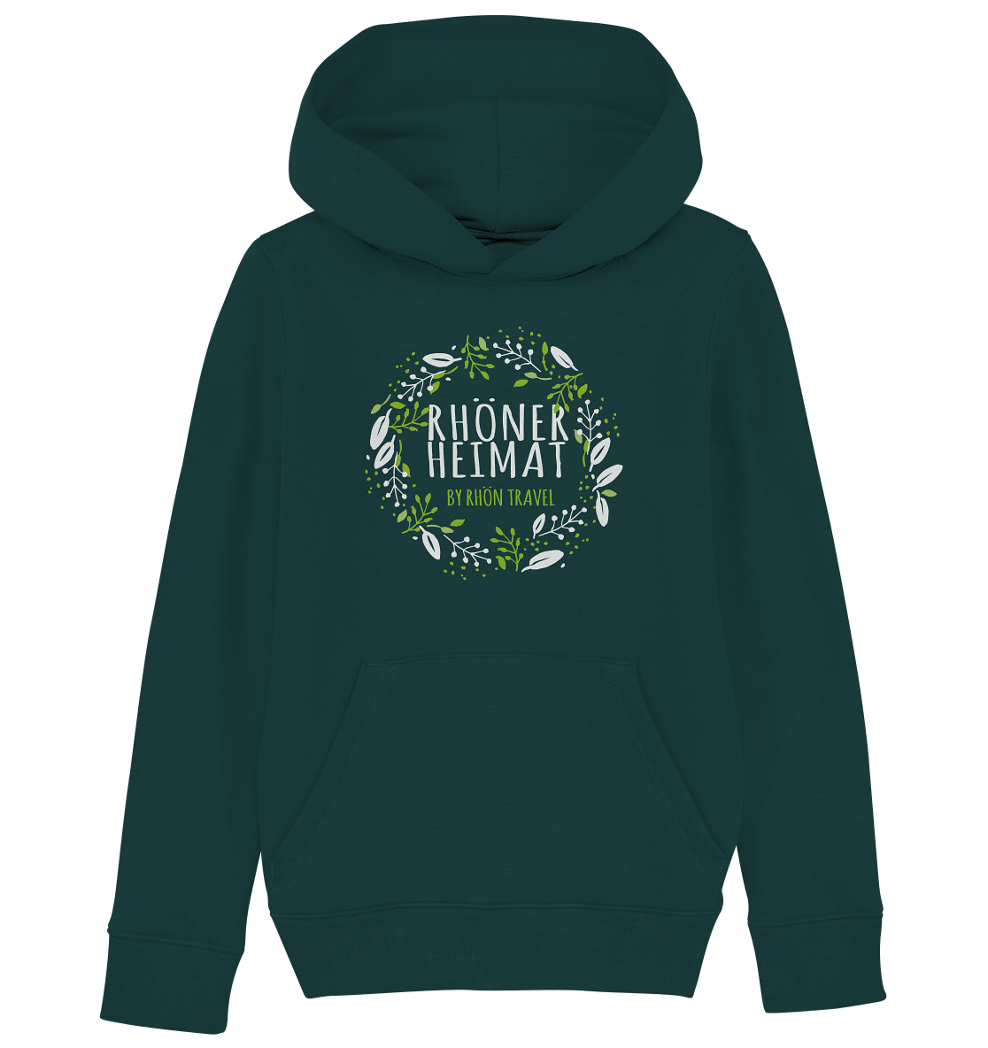 RHÖNER HEIMAT "BLÄTTERKRANZ" - Kids Organic Hoodie
