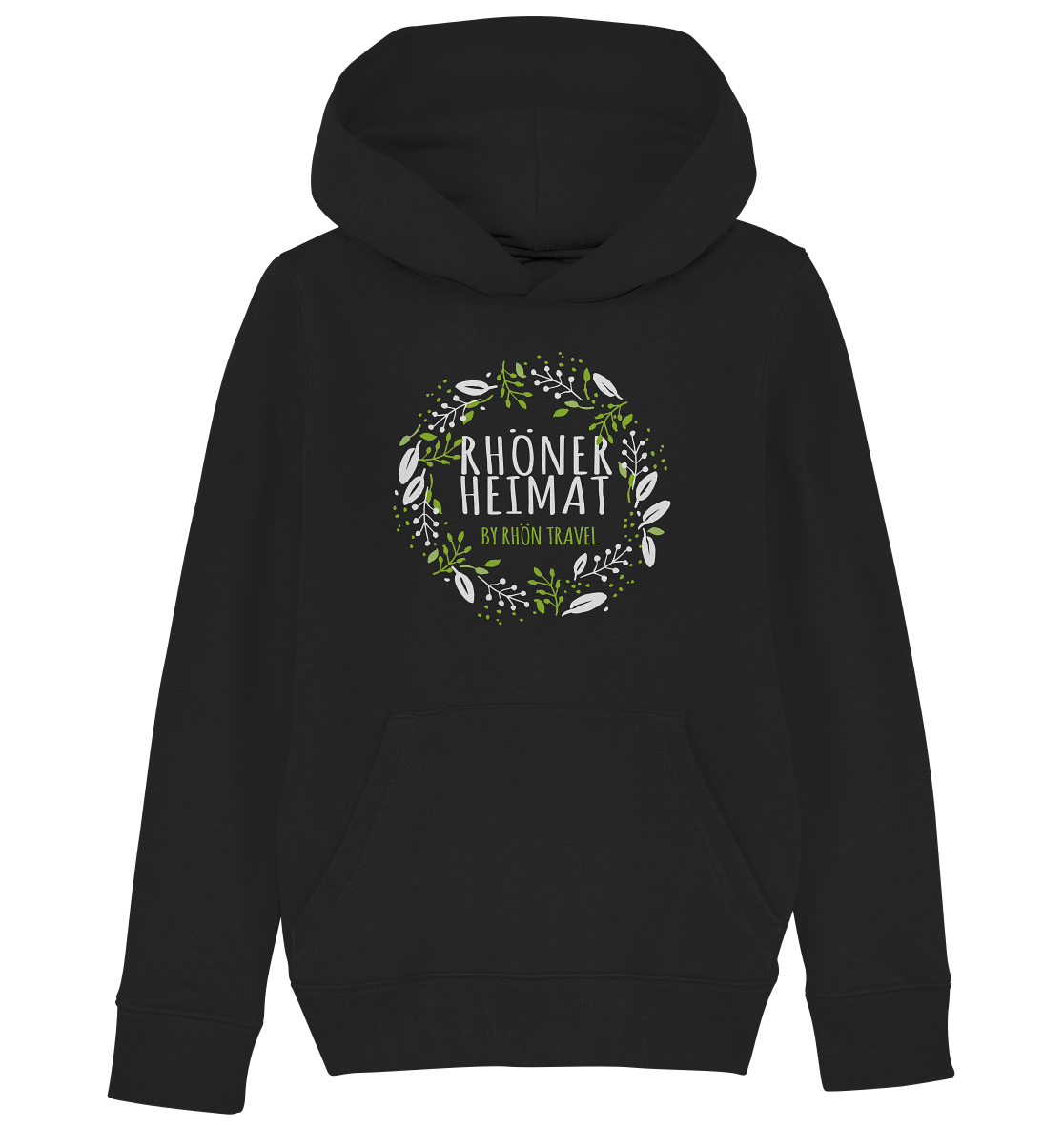 RHÖNER HEIMAT "BLÄTTERKRANZ" - Kids Organic Hoodie