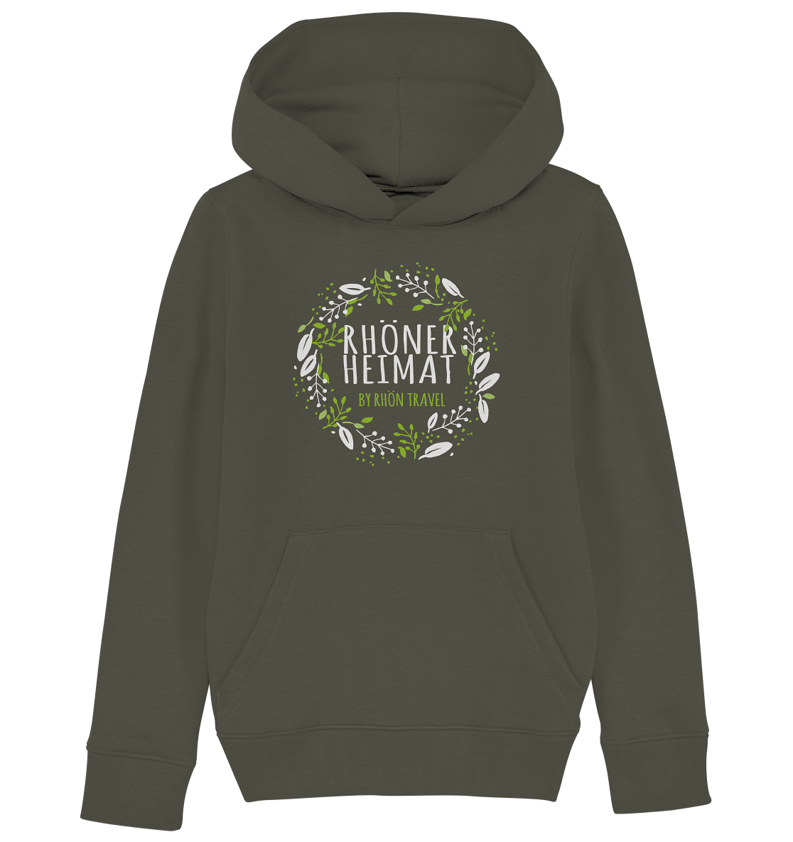 RHÖNER HEIMAT "BLÄTTERKRANZ" - Kids Organic Hoodie
