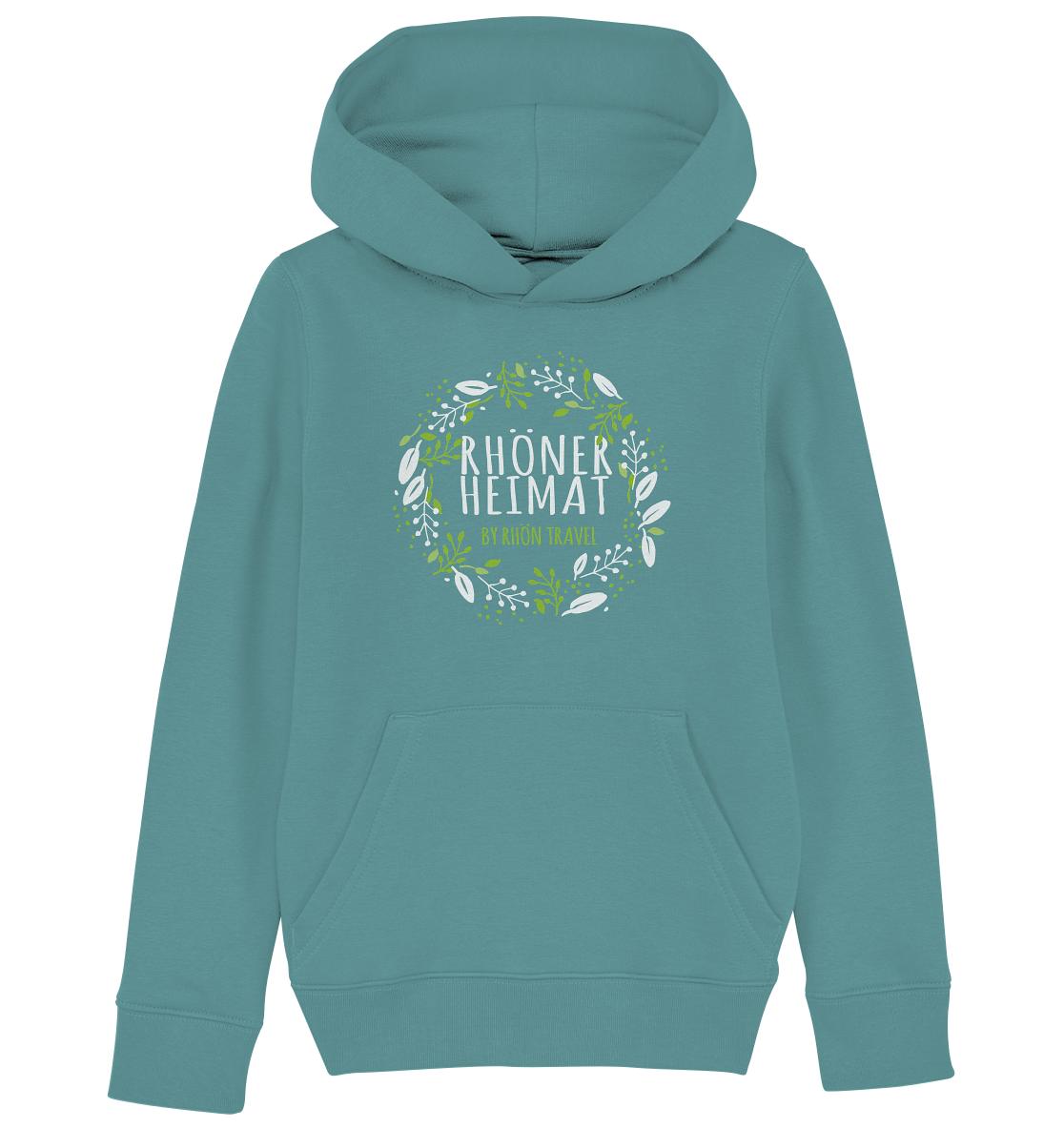 RHÖNER HEIMAT "BLÄTTERKRANZ" - Kids Organic Hoodie