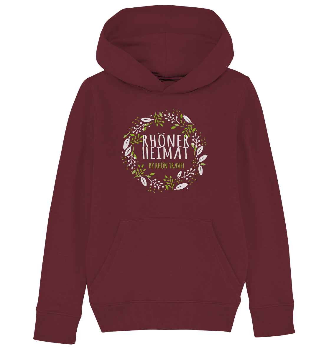 RHÖNER HEIMAT "BLÄTTERKRANZ" - Kids Organic Hoodie