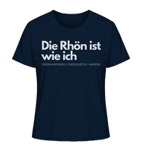 Die Rhön ist wie ich - Ladies Organic Shirt
