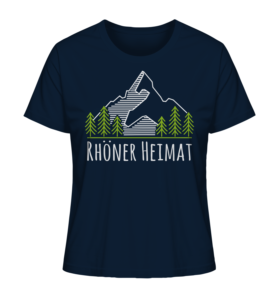 RHÖNER HEIMAT BERG - Ladies Organic Shirt