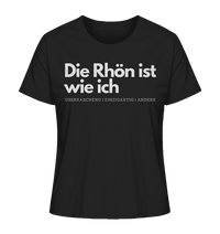 Die Rhön ist wie ich - Ladies Organic Shirt