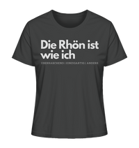 Die Rhön ist wie ich - Ladies Organic Shirt