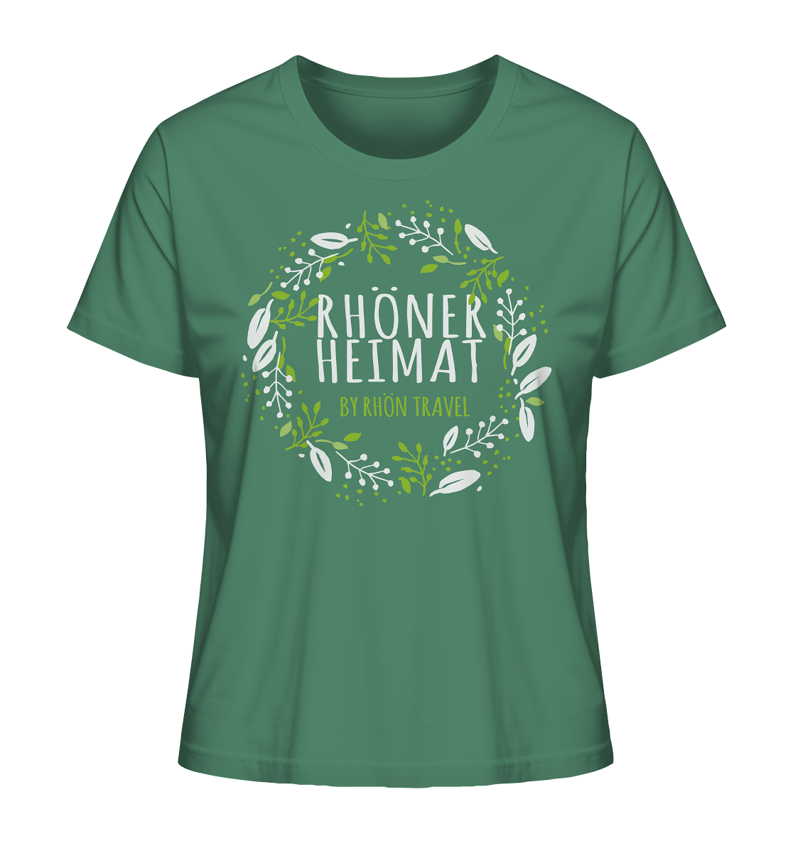 RHÖNER HEIMAT "BLÄTTERKRANZ" - Ladies Organic Shirt