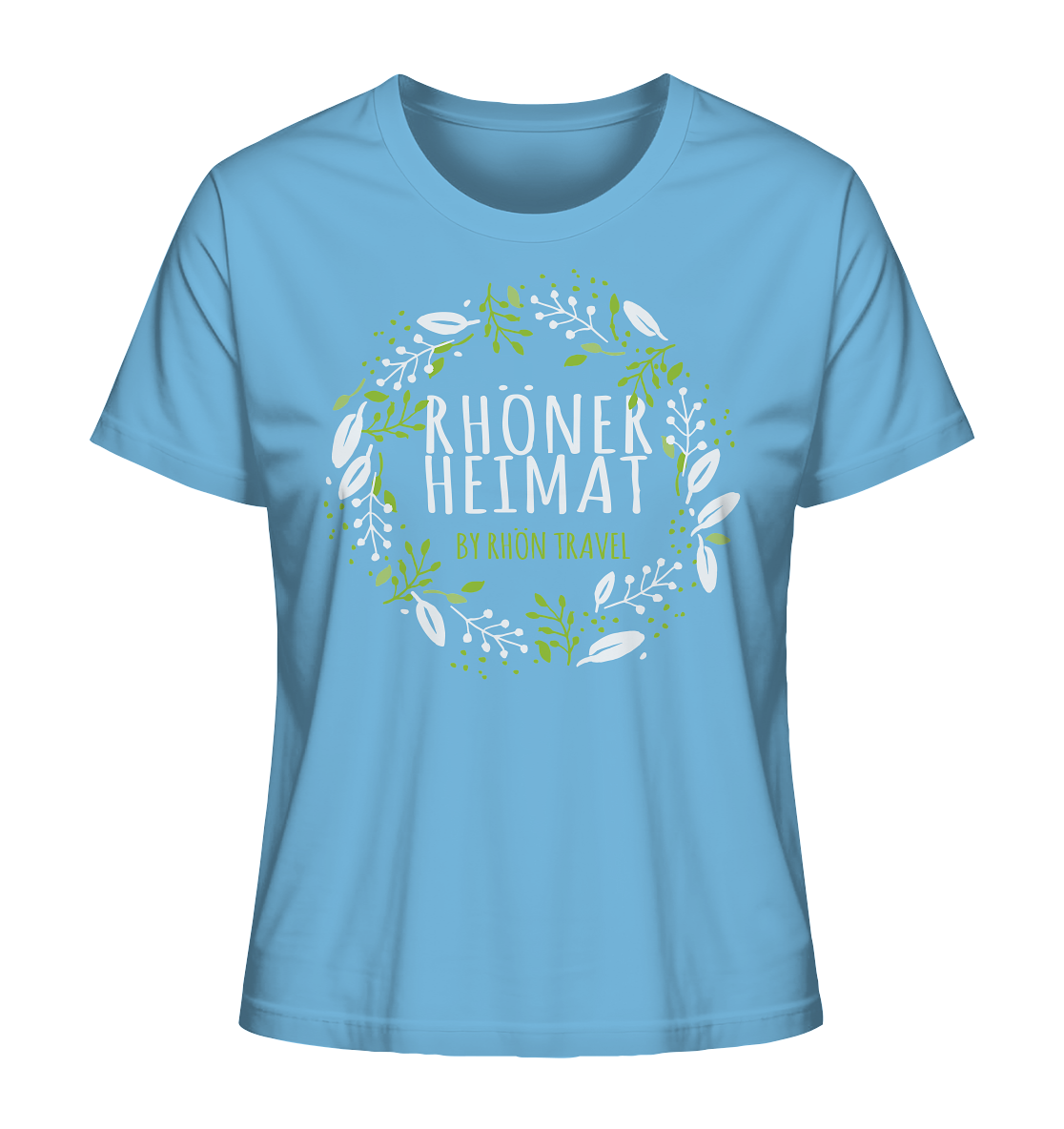 RHÖNER HEIMAT "BLÄTTERKRANZ" - Ladies Organic Shirt