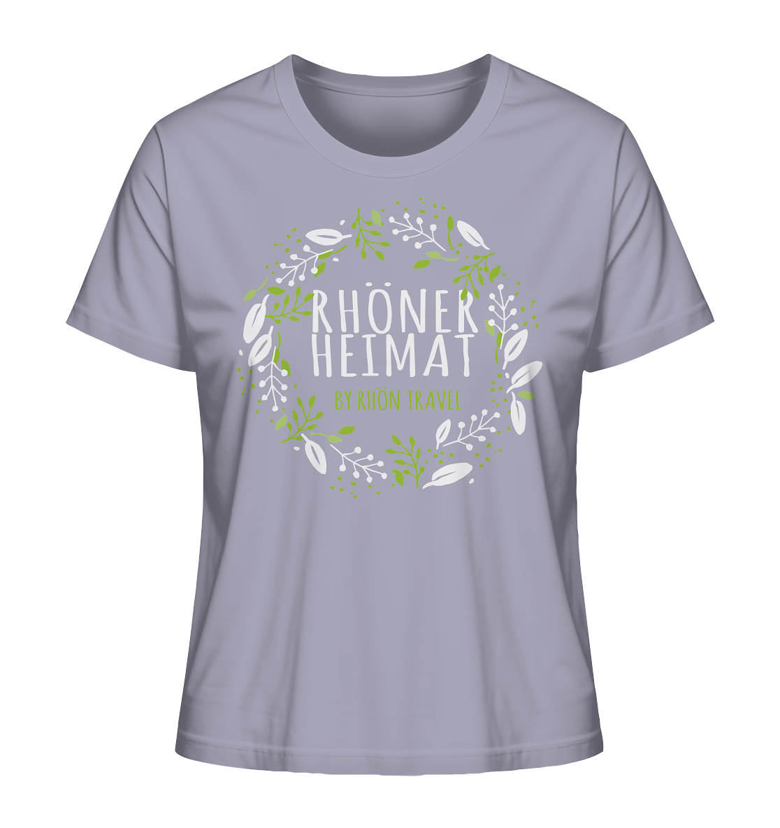 RHÖNER HEIMAT "BLÄTTERKRANZ" - Ladies Organic Shirt