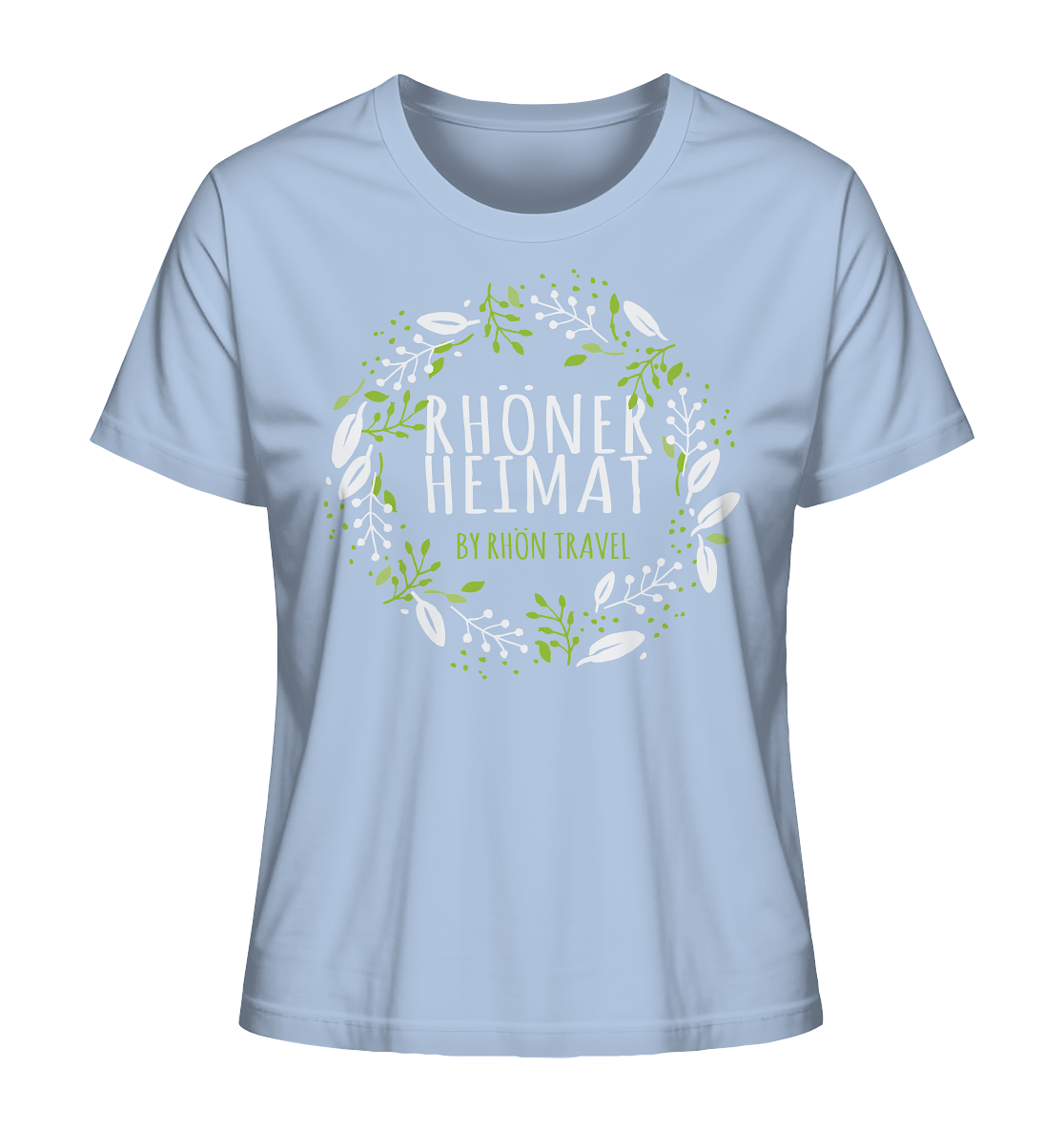 RHÖNER HEIMAT "BLÄTTERKRANZ" - Ladies Organic Shirt