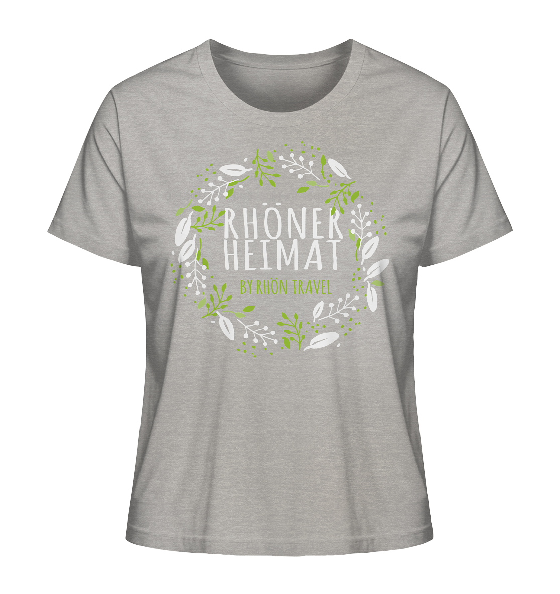 RHÖNER HEIMAT "BLÄTTERKRANZ" - Ladies Organic Shirt