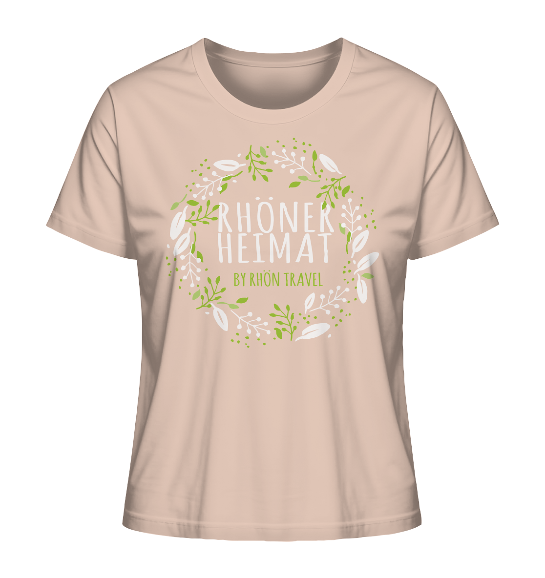 RHÖNER HEIMAT "BLÄTTERKRANZ" - Ladies Organic Shirt