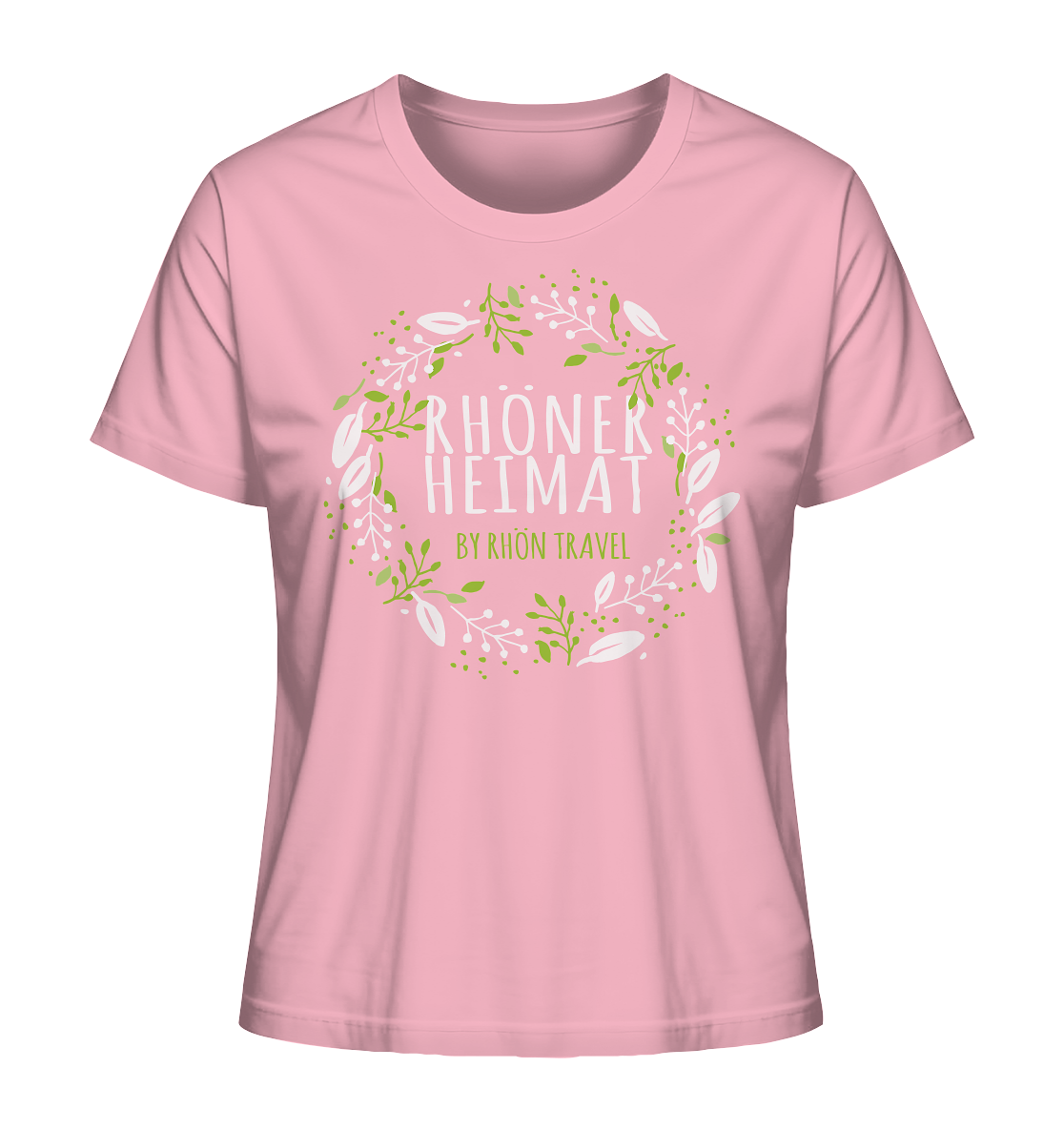 RHÖNER HEIMAT "BLÄTTERKRANZ" - Ladies Organic Shirt