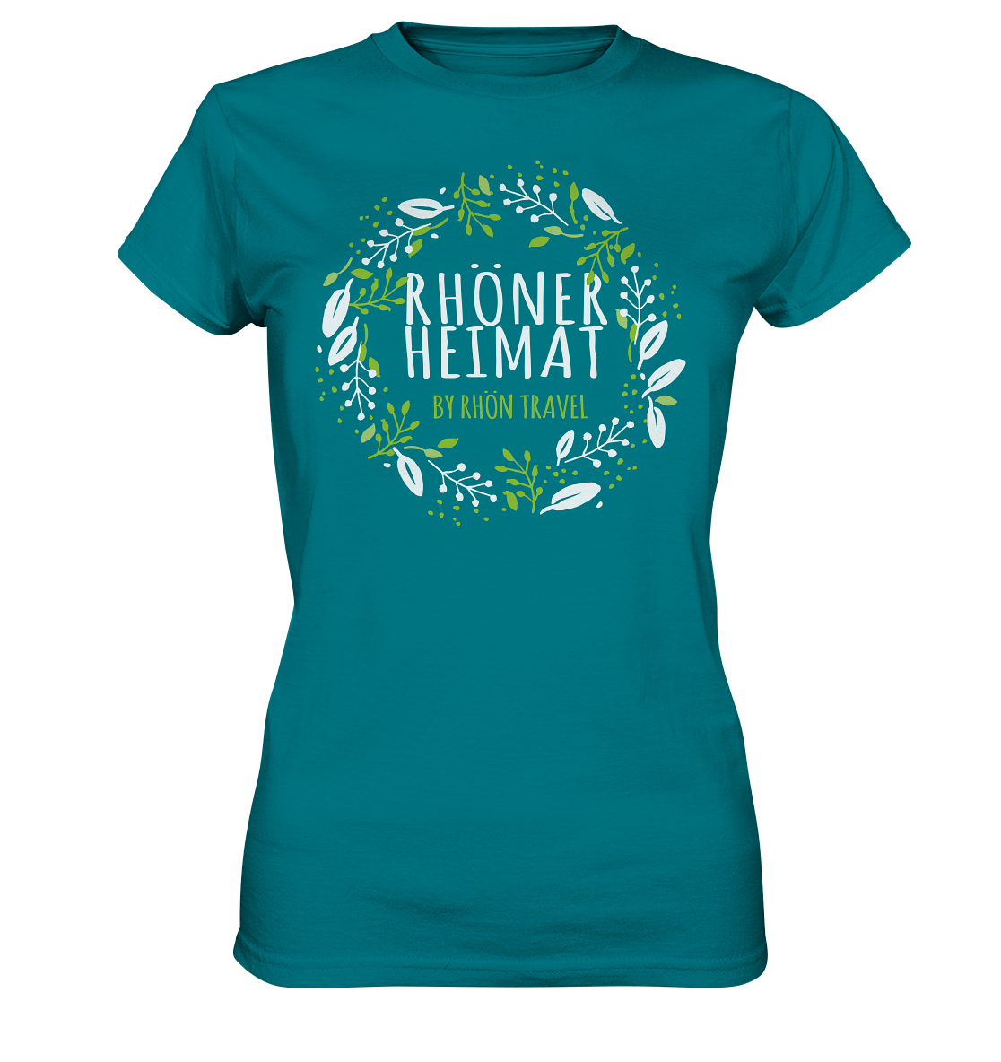 RHÖNER HEIMAT "BLÄTTERKRANZ" - Ladies Premium Shirt