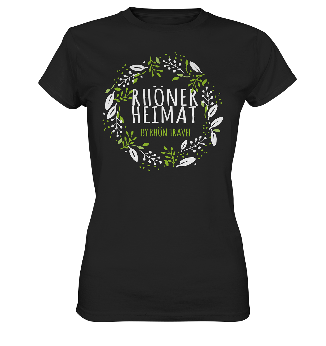 RHÖNER HEIMAT "BLÄTTERKRANZ" - Ladies Premium Shirt