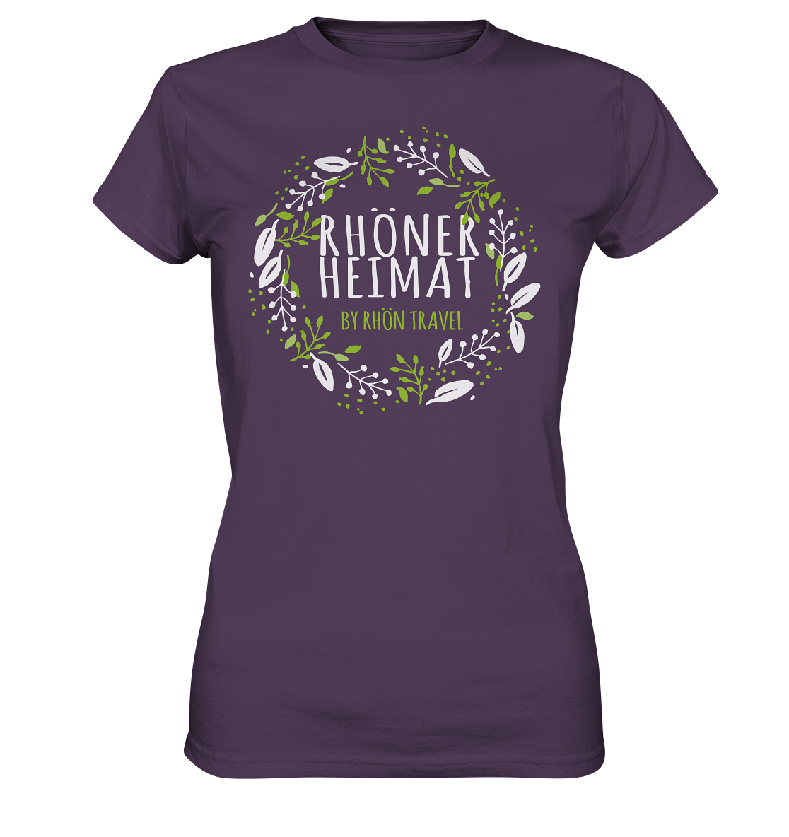 RHÖNER HEIMAT "BLÄTTERKRANZ" - Ladies Premium Shirt