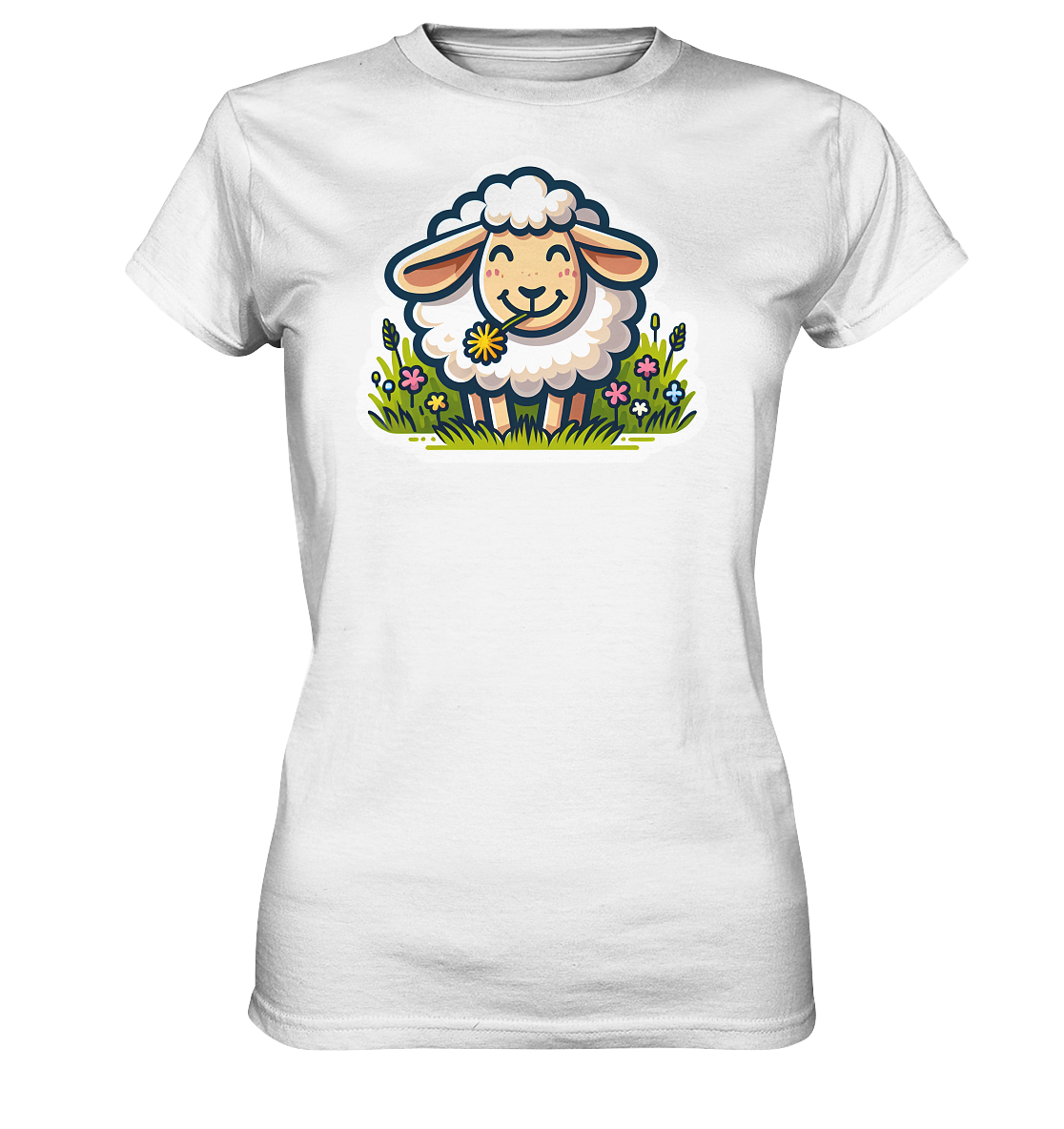 HAPPY SHEEP - Ladies Premium Shirt