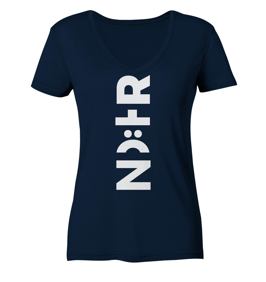 Die RHÖN in HOCH - Ladies V-Neck Shirt