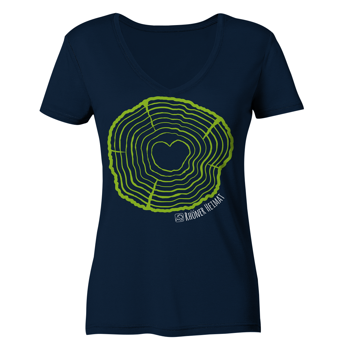 RHÖNER BAUMSCHEIBE - Ladies V-Neck Shirt