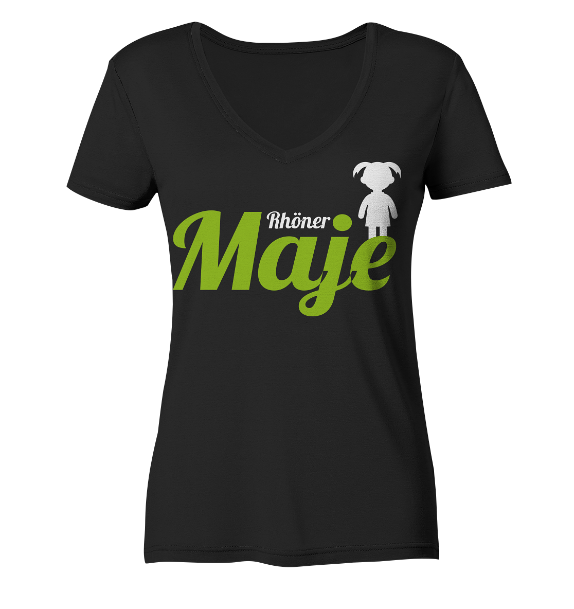 RHÖNER MAJE - Ladies V-Neck Shirt