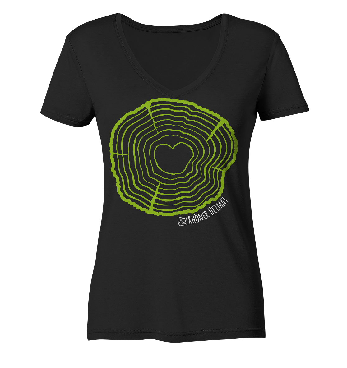 RHÖNER BAUMSCHEIBE - Ladies V-Neck Shirt
