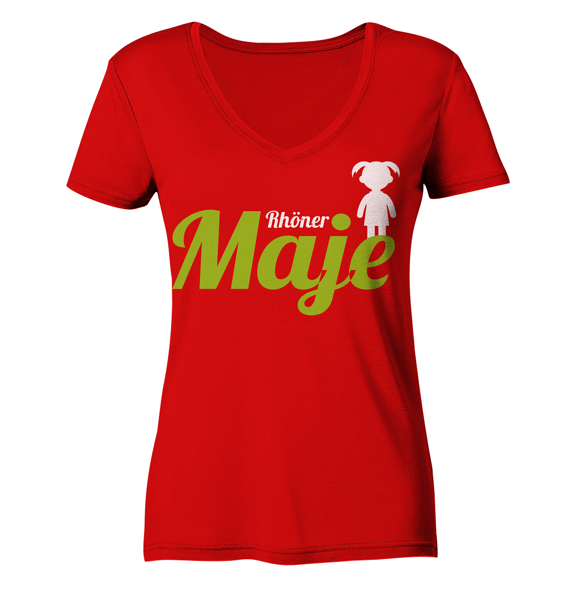 RHÖNER MAJE - Ladies V-Neck Shirt