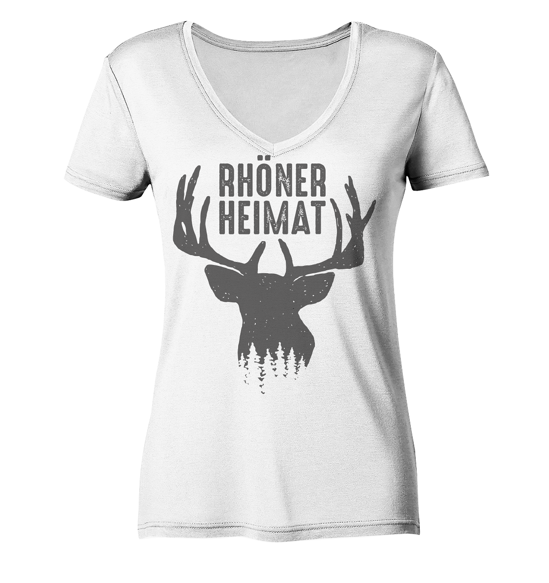 RHÖN HIRSCH - Ladies V-Neck Shirt
