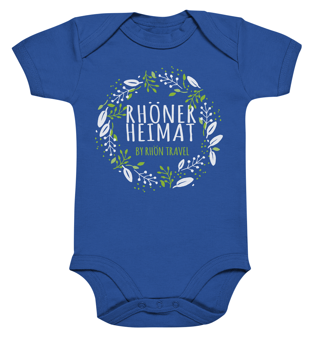 RHÖNER HEIMAT "BLÄTTERKRANZ" - Organic Baby Bodysuit
