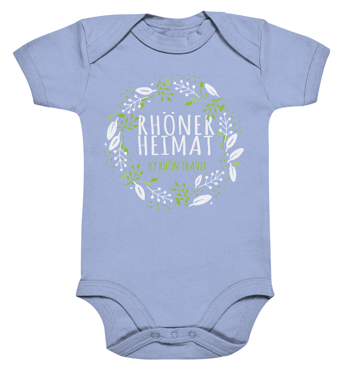 RHÖNER HEIMAT "BLÄTTERKRANZ" - Organic Baby Bodysuit