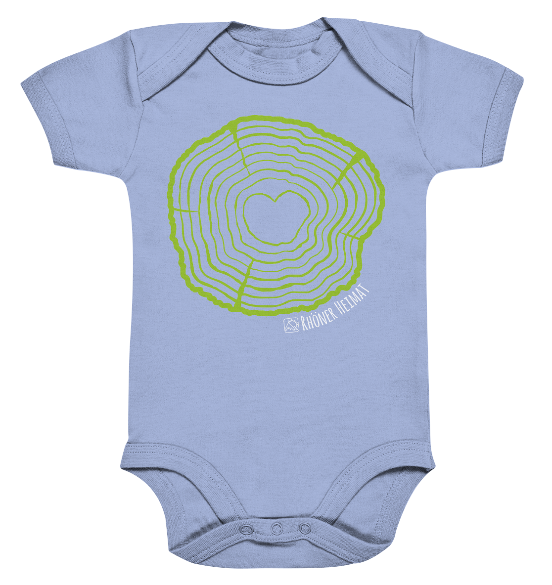 RHÖNER BAUMSCHEIBE - Organic Baby Bodysuit