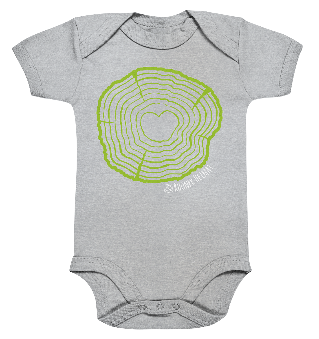 RHÖNER BAUMSCHEIBE - Organic Baby Bodysuit