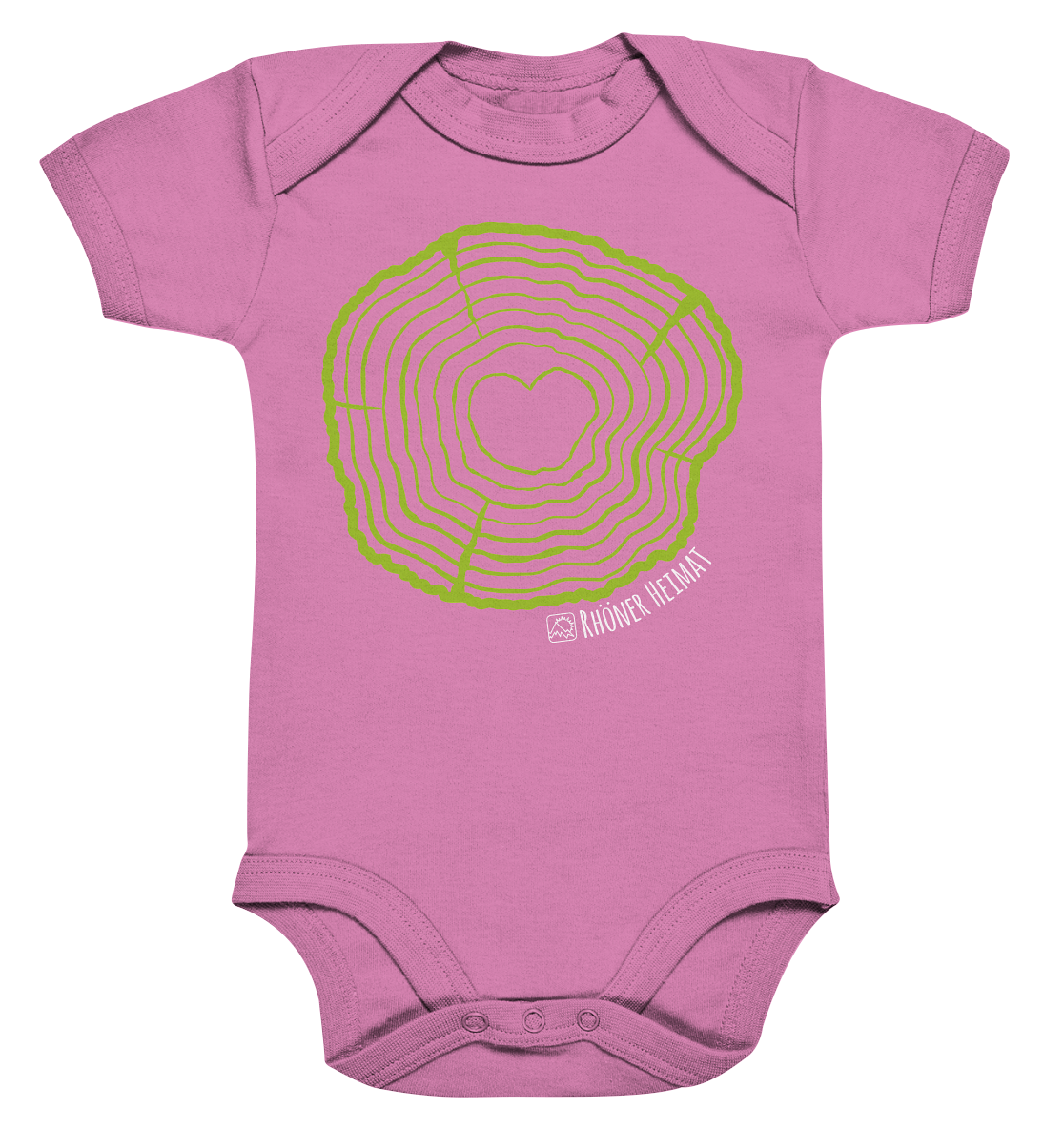 RHÖNER BAUMSCHEIBE - Organic Baby Bodysuit