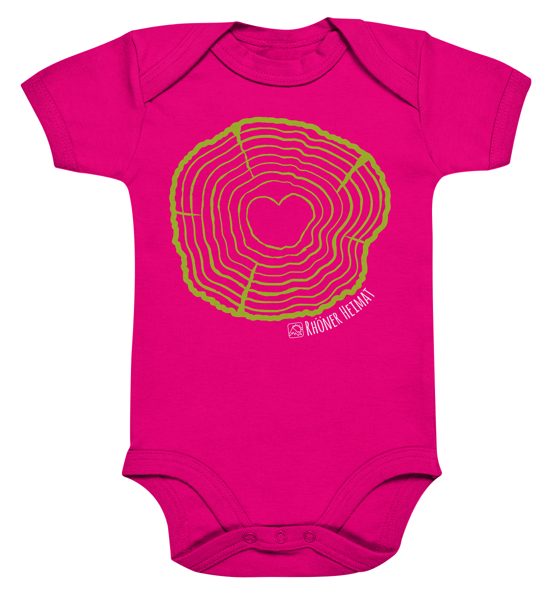RHÖNER BAUMSCHEIBE - Organic Baby Bodysuit