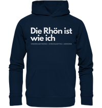 Die Rhön ist wie ich - Organic Hoodie