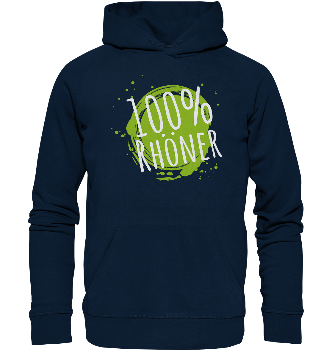 100% RHÖNER - Organic Hoodie
