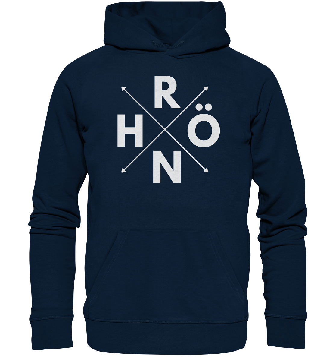 RHÖN im KREUZ - Organic Hoodie