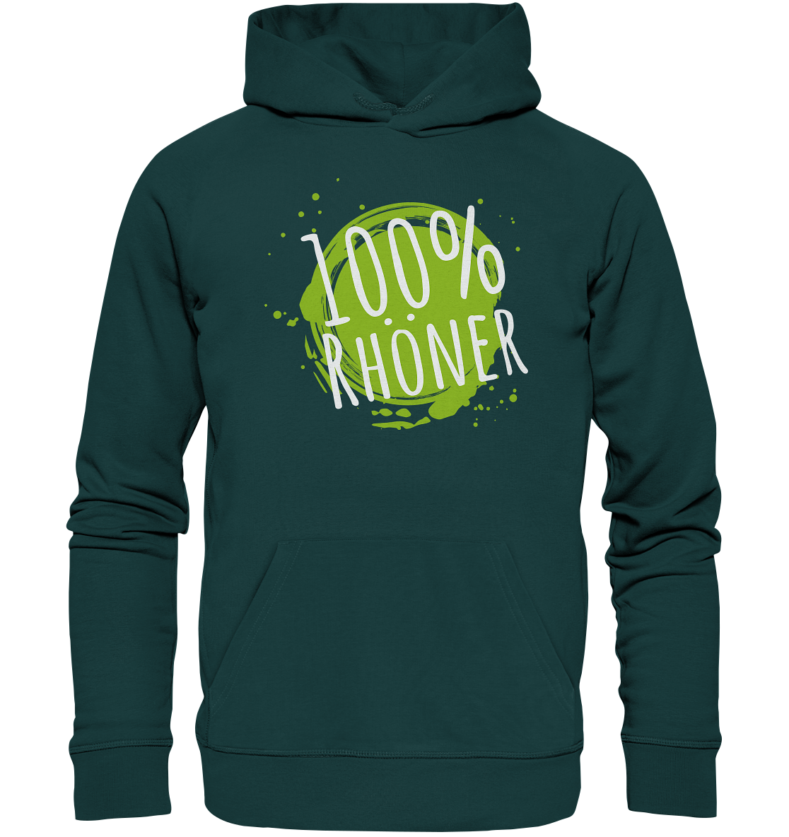 100% RHÖNER - Organic Hoodie