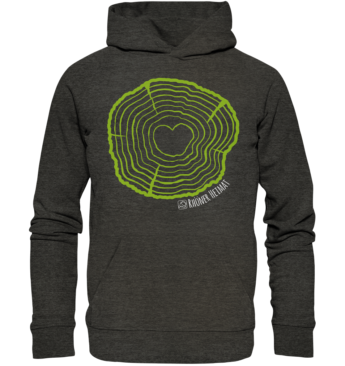 RHÖNER BAUMSCHEIBE - Organic Hoodie