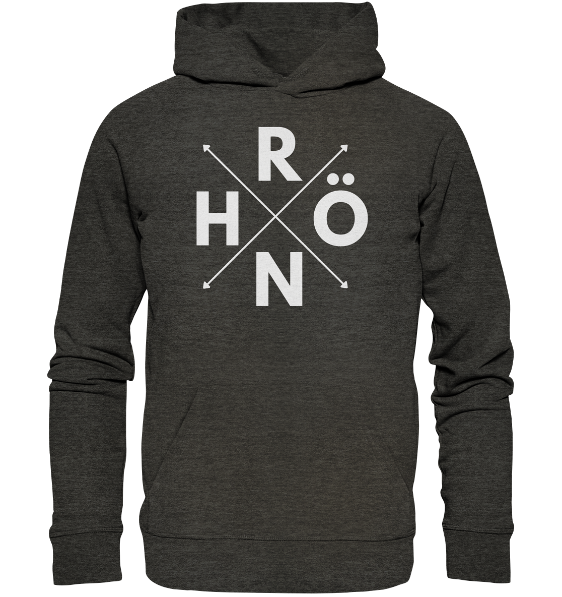 RHÖN im KREUZ - Organic Hoodie