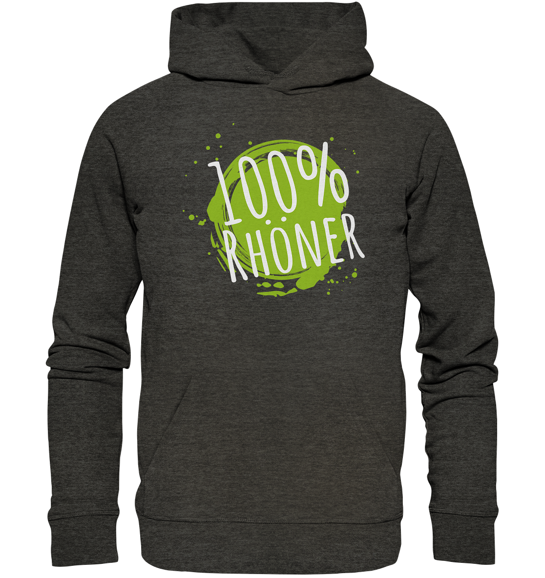 100% RHÖNER - Organic Hoodie
