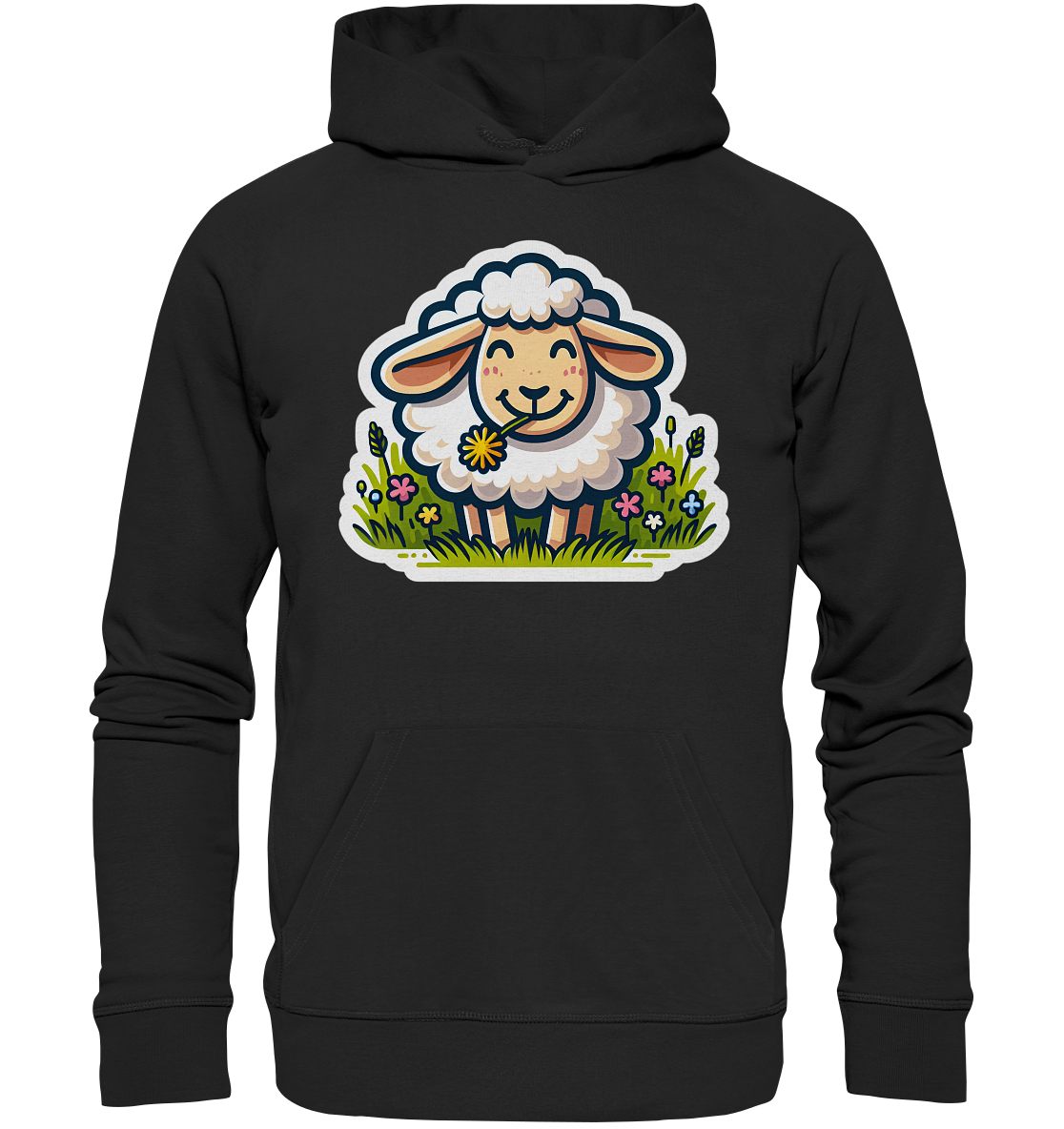 HAPPY SHEEP - Organic Hoodie