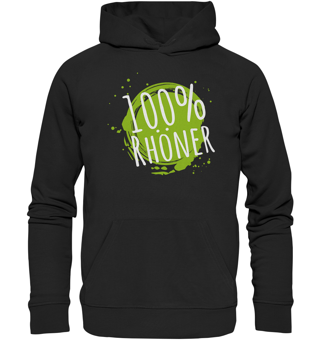 100% RHÖNER - Organic Hoodie
