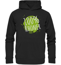 100% RHÖNER - Organic Hoodie