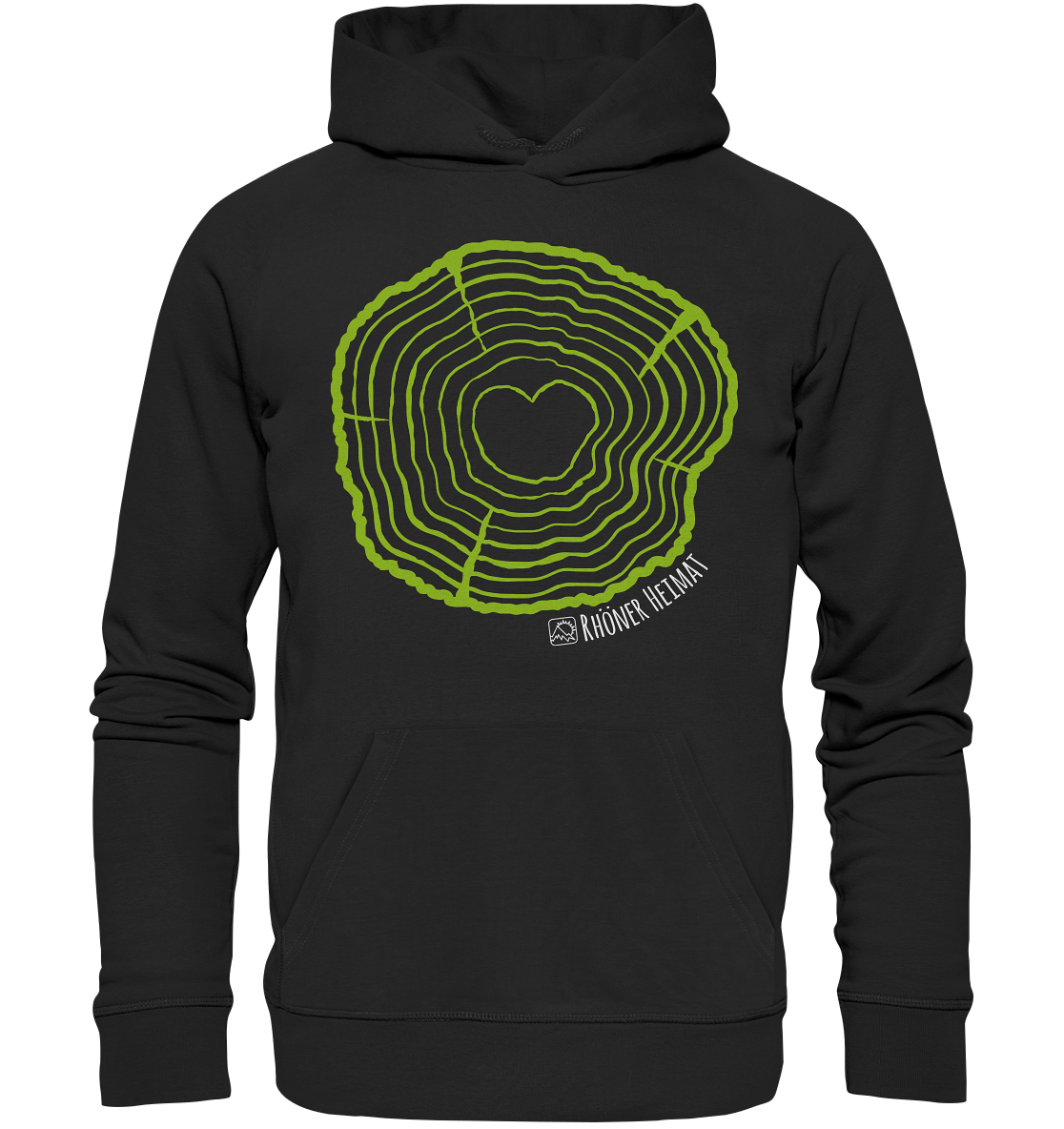 RHÖNER BAUMSCHEIBE - Organic Hoodie