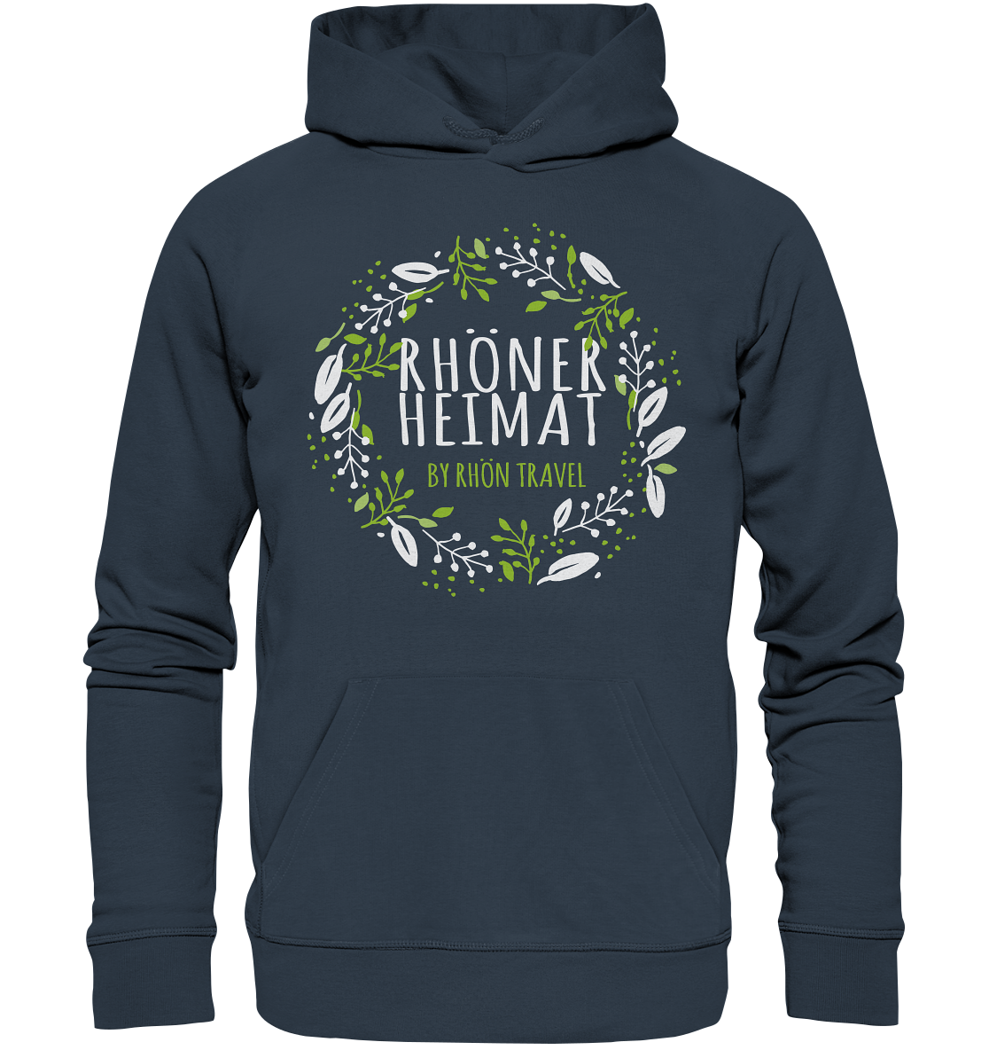 RHÖNER HEIMAT "BLÄTTERKRANZ" - Organic Hoodie