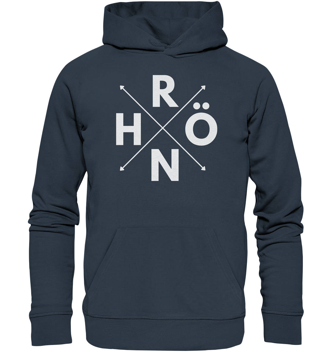 RHÖN im KREUZ - Organic Hoodie