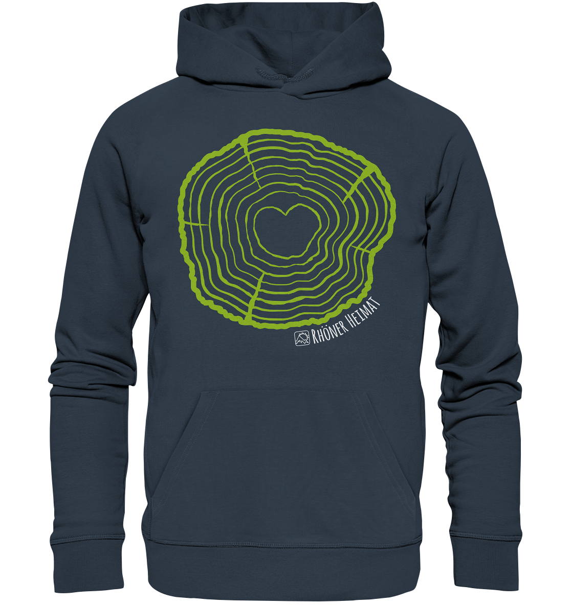 RHÖNER BAUMSCHEIBE - Organic Hoodie