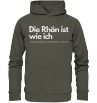 Die Rhön ist wie ich - Organic Hoodie