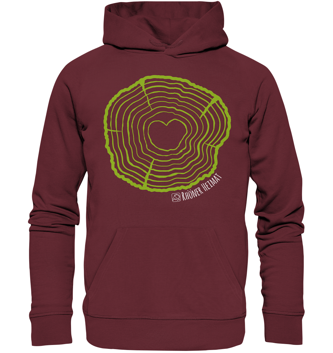 RHÖNER BAUMSCHEIBE - Organic Hoodie