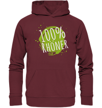 100% RHÖNER - Organic Hoodie